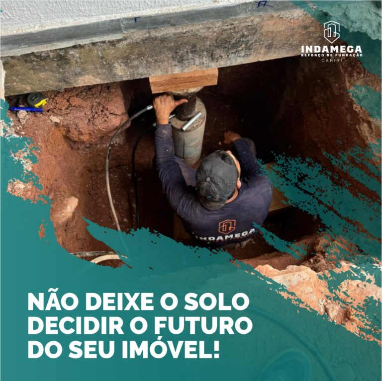 Não deixe o solo decidir o futuro do seu imóvel!
